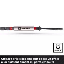 Coffret d'embouts et de douilles M-Case - 35 pièces EINHELL