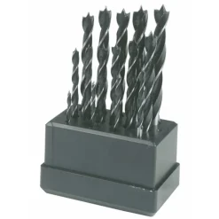Coffret de 15 mèches à bois - diamètre 3 à 10 mm LEMAN