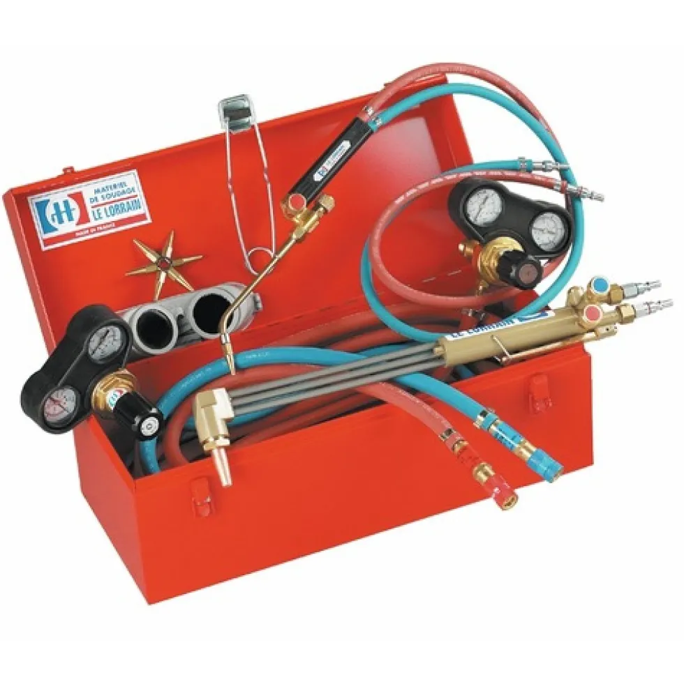 Coffret de soudage flamme complet avec outillage LE LORRAIN