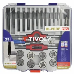 Coffret de tarauds et filières à main - M3 à M12 - MTF29 TIVOLY