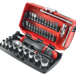 Coffret douilles 1/4" 6 pans métriques - RL.NANO1 FACOM