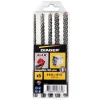 Coffret 5 forets béton 4G4 4 taillants attachement SDS + - diamètre 6 à 12mm DIAGER