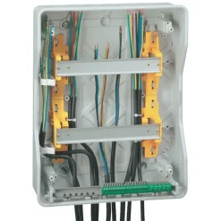 Coffret électrique étanche - 1x6 modules - 1 rangée - Plexo 3 LEGRAND