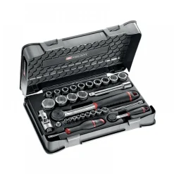 Coffret mixte cliquet - douilles 1/4" et 1/2" - 30 pièces - RS.161-1PB FACOM