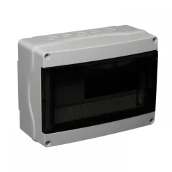 Coffret modulaire étanche - 4 à 12 modules - gris - IP65 DEBFLEX