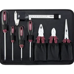Coffret outils professionnels en aluminium - 151 pièces KRAFTWERK