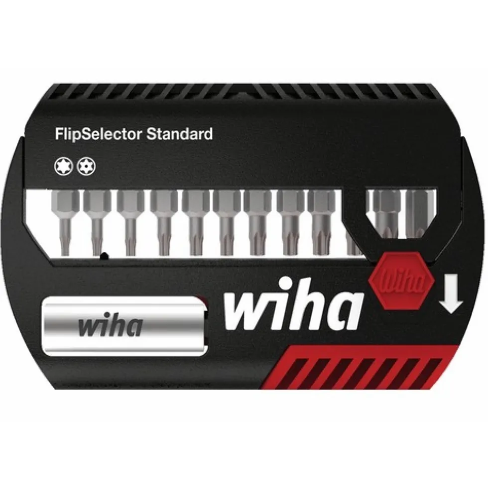 Coffret 13 pièces FlipSelector Standard Torx percé WIHA