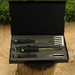 Coffret 3 ustensiles aimantés - pince + spatule + fourchette COOK IN GARDEN