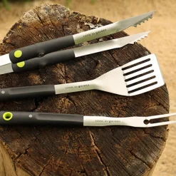 Coffret 3 ustensiles aimantés - pince + spatule + fourchette COOK IN GARDEN