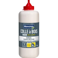 Colle à bois rapide pour assemblage de bois intérieurs BLANCHON