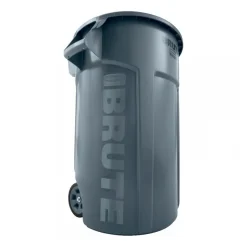 Collecteur de déchets sur roues Brute® - capacité 167L - coloris gris RUBBERMAID
