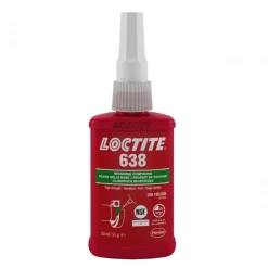 Colle forte pour assemblage cylindrique - 638 LOCTITE