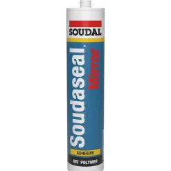 Colles spéciale pour miroir - monocomposante - Soudaseal Mirror SOUDAL
