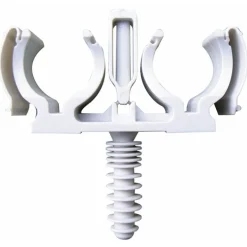 Collier de fixation double pour tube multicouche - Clipéo RAM