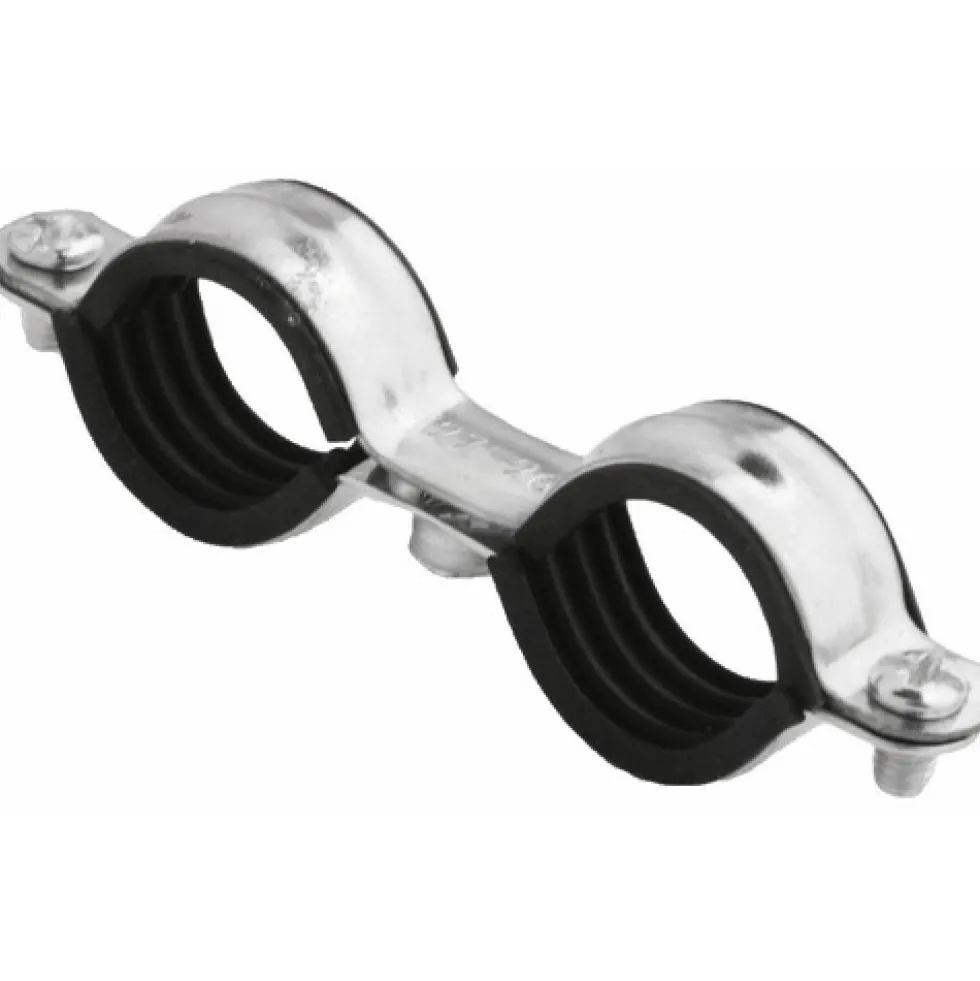 Collier isophonique double - acier zingué - qualité premium - CDI Plus SCELL IT