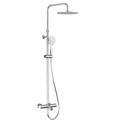 Colonne de baignoire thermostatique extensible - chromée - COLORS KRAMER