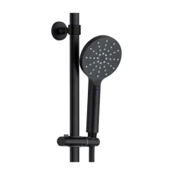 Colonne de douche avec mitigeur thermostatique - Madura Fresh noir mat SCHÜTTE