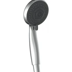 Colonne de douche avec tablette anthracite et pommeau rond - Aquastar SCHÜTTE