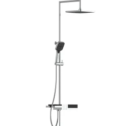 Colonne de douche avec tablette noir mat - BluePerl SCHÜTTE
