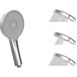 Colonne de douche avec tablette - thermostatique - chromé - Samoa Rain SCHÜTTE