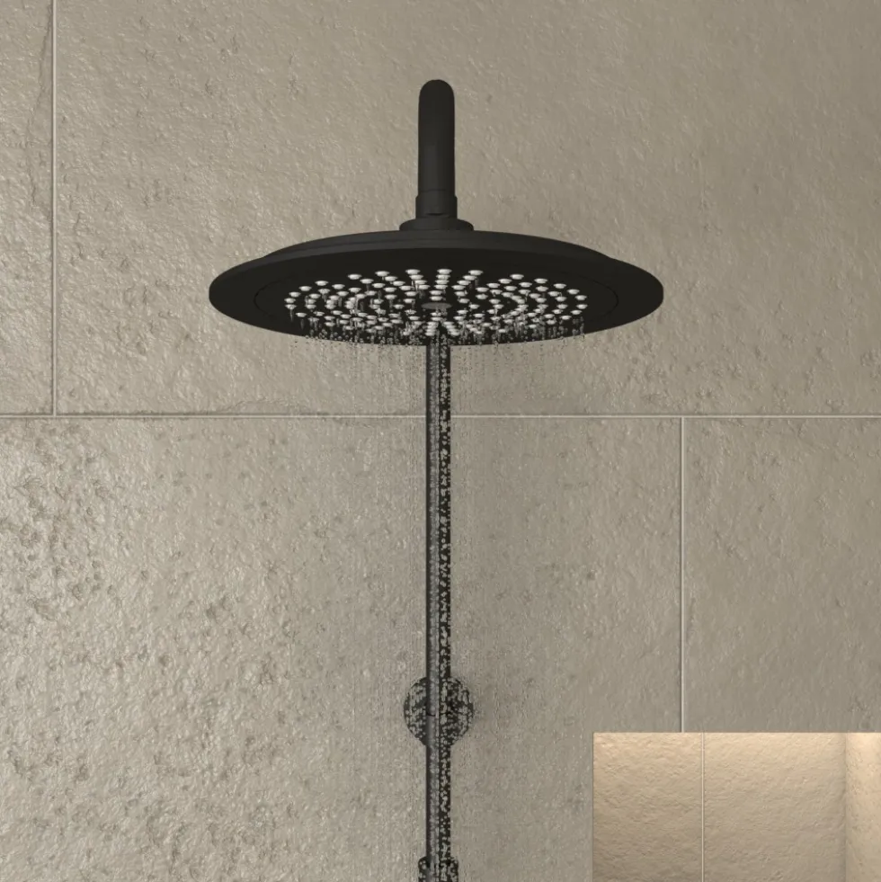 Colonne de douche mécanique - noir mat - Arty AURLANE