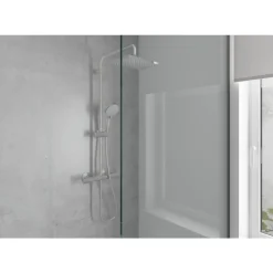 Colonne de douche thermostatique Vernis Shape HANSGROHE