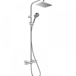 Colonne de douche thermostatique Vernis Shape HANSGROHE