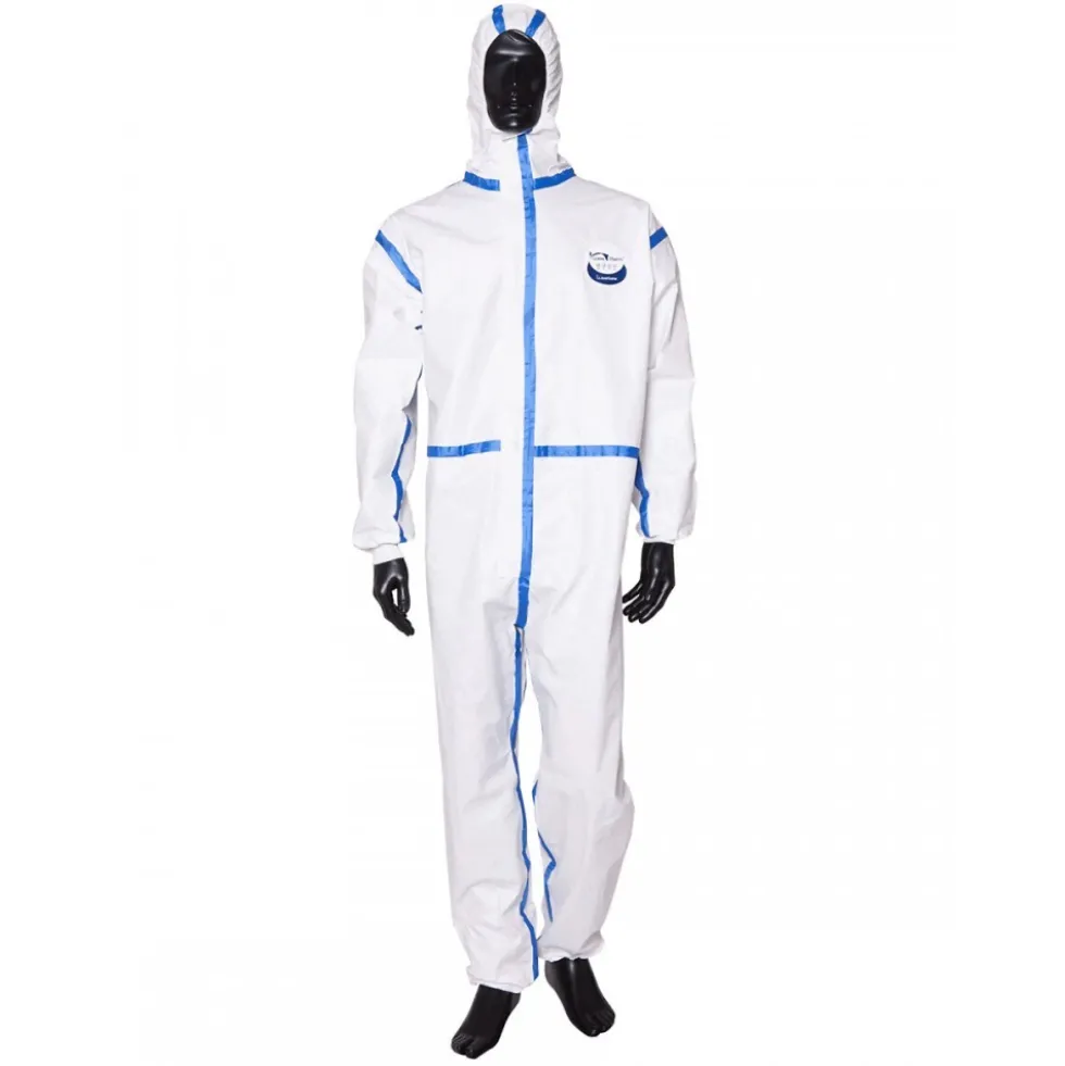 Combinaison à usage unique Weeback - blanche et bleue Weesafe