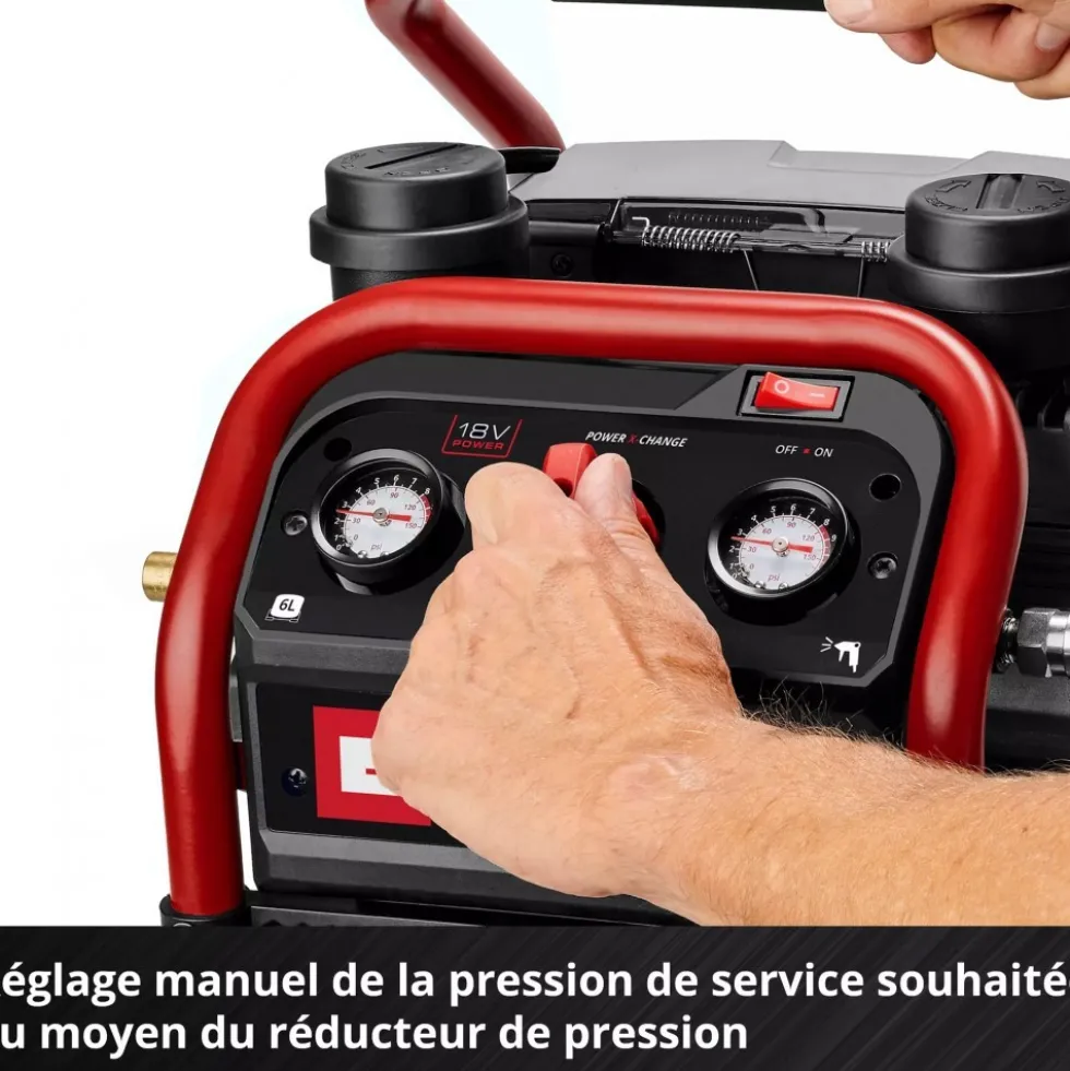 Compresseur à air Pro SILENZZO 18/160 - 8 bar - Power X-Change EINHELL PROFESSIONAL