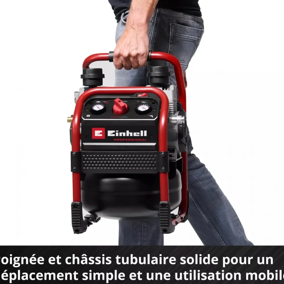 Compresseur à air Pro SILENZZO 18/160 - 8 bar - Power X-Change EINHELL PROFESSIONAL