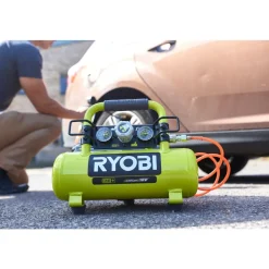 Compresseur à cuve 18V ONE+™ - 3,8 L - 8 bars - Solo - R18AC-0 RYOBI