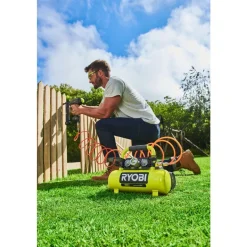 Compresseur à cuve 18V ONE+™ - 3,8 L - 8 bars - Solo - R18AC-0 RYOBI