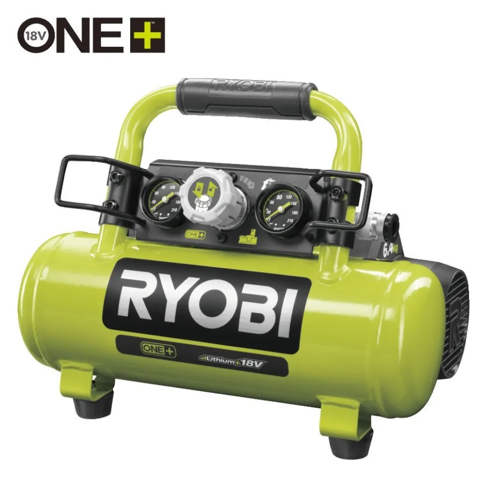Compresseur à cuve 18V ONE+™ - 3,8 L - 8 bars - Solo - R18AC-0 RYOBI