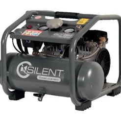 Compresseur d'air électrique à pistons silencieux sans huile 6 litres 0,75 CV - Silent 6 C SH Lacmé