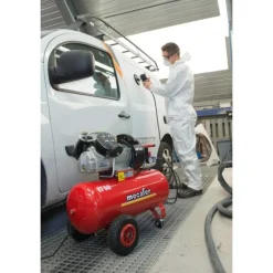 Compresseur d'air 50L 3,5HP coaxial V MECAFER