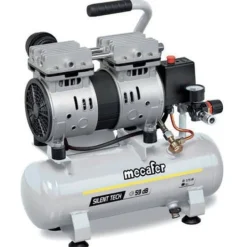 Compresseur d'air silencieux 6L 0.75HP MECAFER