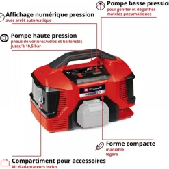 Compresseur sans fil PRESSITO 18/21 - Power X-Change EINHELL