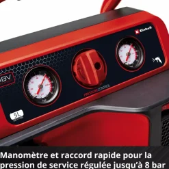 Compresseur sans fil TE-AC 18/75 Li OF-Solo - Power X-Change EINHELL