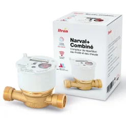 Compteur eau divisionnaire Narval+ combiné - M20x27 - Eau froide et chaude ITRON