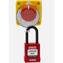 Condamnateur d’interrupteur d’arrêt d’urgence pour cadenas de consignation ABUS