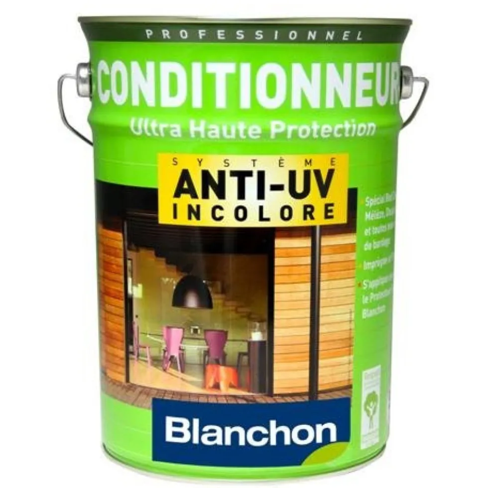 Conditionneur® haute protection Anti-UV - avant finition - incolore BLANCHON