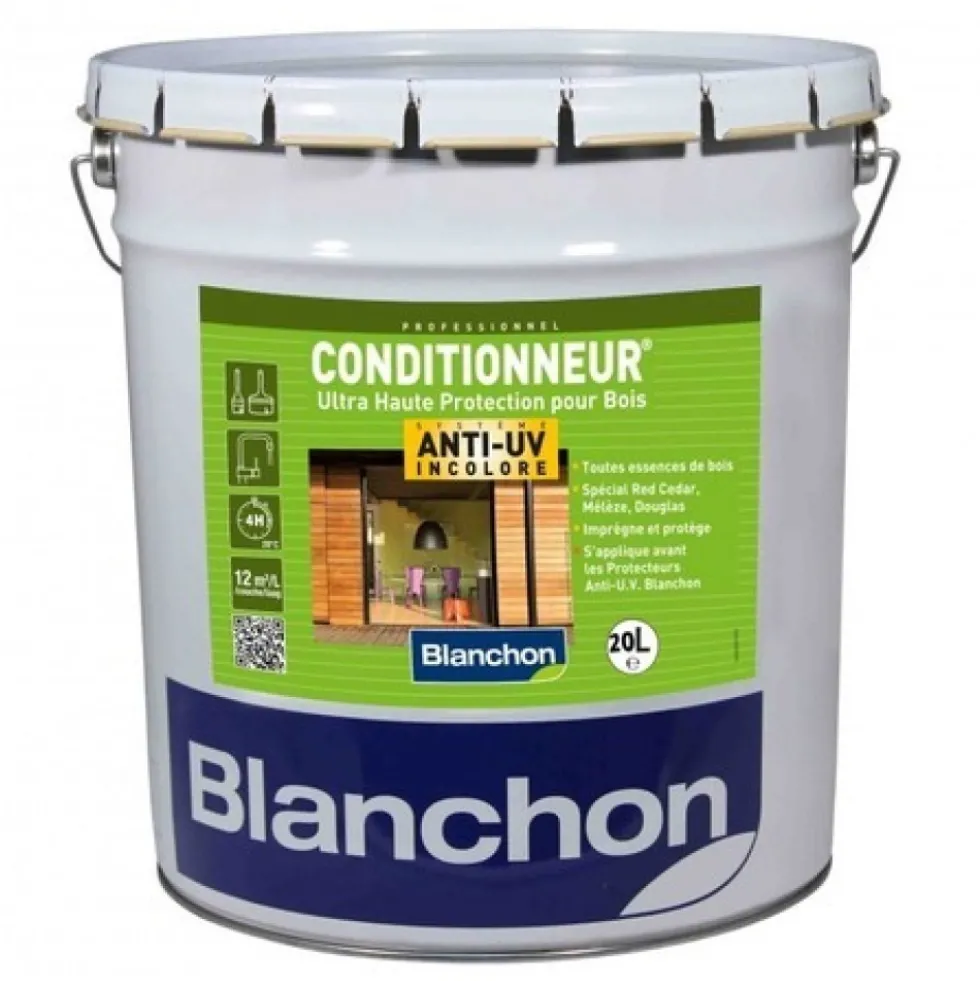 Conditionneur® haute protection Anti-UV - avant finition - incolore BLANCHON