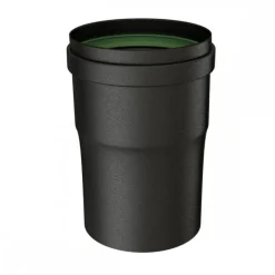 Conduit pellets émail noir - femelle-mâle - + joint viton TEN