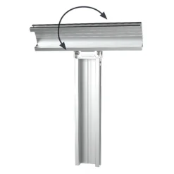 Connecteur ajustable mur-plafond/plancher pour rail Stratlock SL-RCA180 DOMARINE