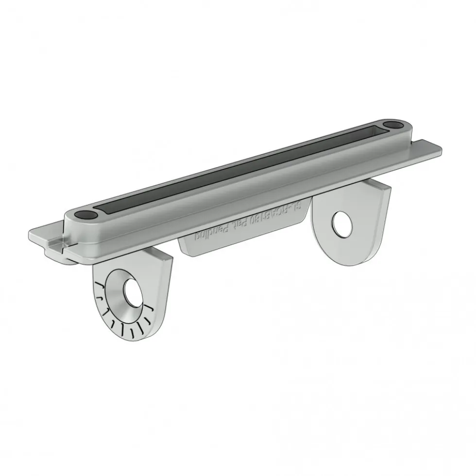Connecteur d'angle mur à mur pour rail Domalurail Stratlock SL-RCAB180 DOMARINE