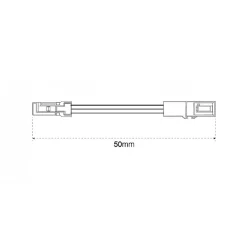 Connecteur Jumper EDC 12-24V pour bande LED de 5 à 10 mm L&S LIGHT