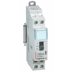 Contacteur bipolaire silencieux - 25A - 230 V - tarif heures creuses LEGRAND