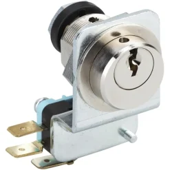 Contacteur à clé - pour ventouses électromagnétiques - 3 cosses - T25 RONIS