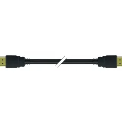 Cordon HDMI 2.0 surmoulé mâle-mâle Genesia