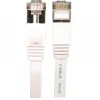 Cordon patch Cat.6A FTP plat - longueur 40 cm EVICOM